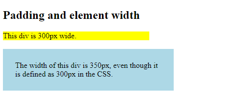 آموزش Padding در CSS